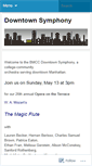 Mobile Screenshot of downtownsymphony.org